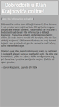 Mobile Screenshot of krajnovic.org